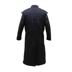 Black Sails Captain Flint Black Leather Jacket