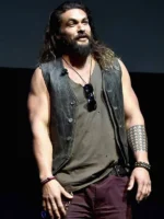 Aquaman Jason Momoa Brown Leather Vest