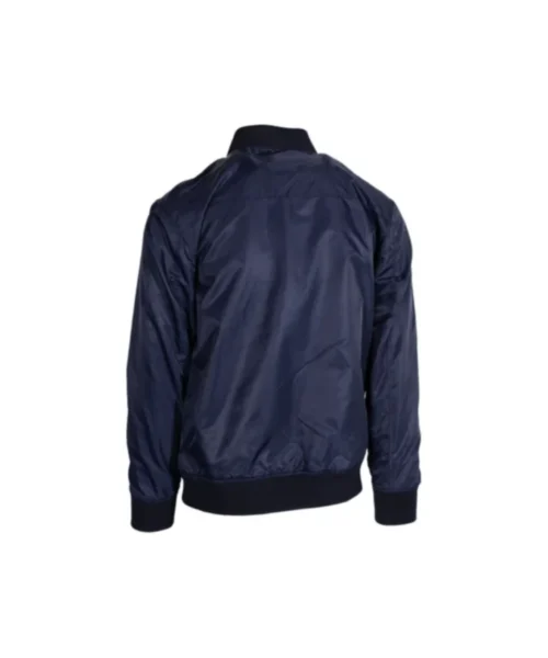 Blue American Flag Unisex Bomber Jacket