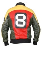 Patrick Warburton 8 Ball Seinfeld Leather Jacket