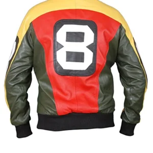 Patrick Warburton 8 Ball Seinfeld Leather Jacket