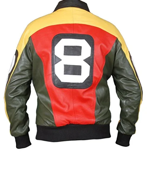 Patrick Warburton 8 Ball Seinfeld Leather Jacket
