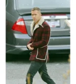 Wade Wilson Deadpool Red Wool Jacket