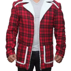 Deadpool Ryan Reynolds Red Wool Jacket