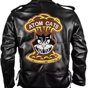 Atom Cats Black Fallout 4 Leather Jacket