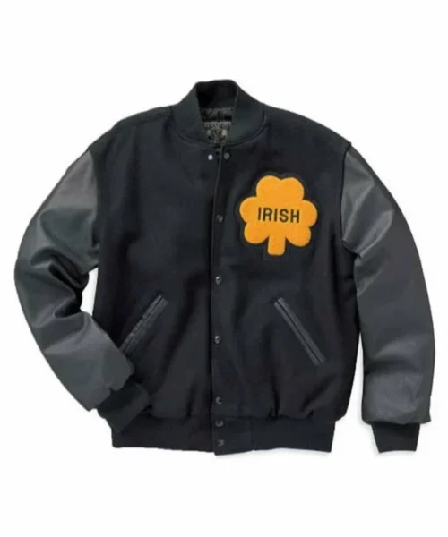 Rudy Irish Black Bomber Jacket