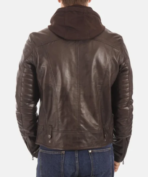 Kirill Brown Motorcycle Leather Jacket