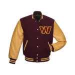 Washington Commanders Black Bomber Jacket