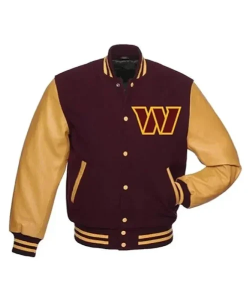 Washington Commanders Black Bomber Jacket