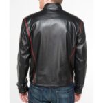 Black N7 Cafe Racer Unisex Leather Jacket