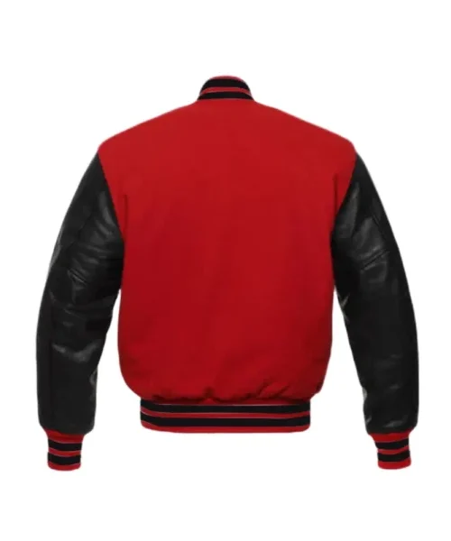 Valentines Day Couples Red Bomber Jacket