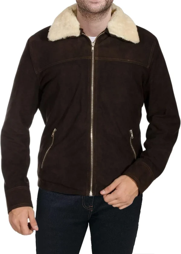 The Walking Dead Rick Grimes Brown Leather Jacket