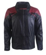 Star Trek Picard William Riker Black Leather Jacket