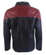 Jonathan Frakes Black Star Trek Picard Leather Jacket