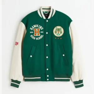 Stranger Things Baseball Varsity Jacket