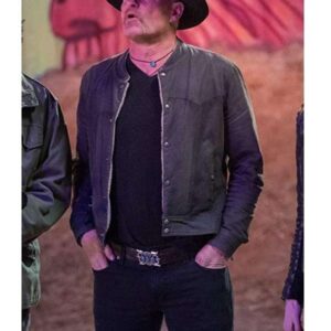 Zombieland Tallahassee Black Leather Jacket