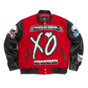 The Weeknd Jeff Hamilton XO Super Bowl LV Jacket