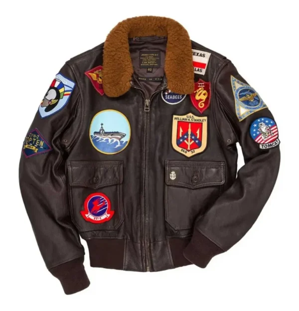 Tom Cruise Brown Top Gun Maverick Jacket