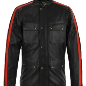 Fast & Furious 8 Vin Diesel Black Leather Jacket
