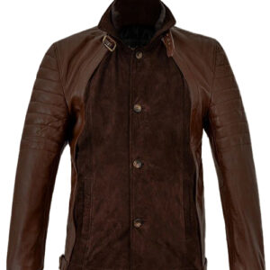 Daniel Redcliff Horns Leather Jacket