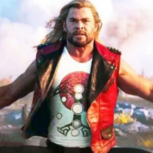 Chris Hemmsworth Thor Leather Vest