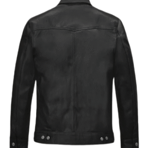 Jurassic World Jeff Goldblum Black Leather Jacket