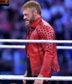 Adam Copeland Red WWE Leather Jacket