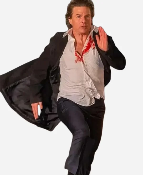Ethan Hunt Mission Impossible black Coat
