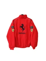 Unisex Red Ferrari 90’s Racing Jacket