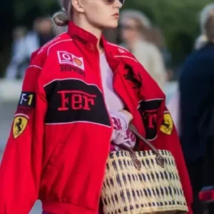90’s Ferrari F1 Nascar Retro Cotton Jacket