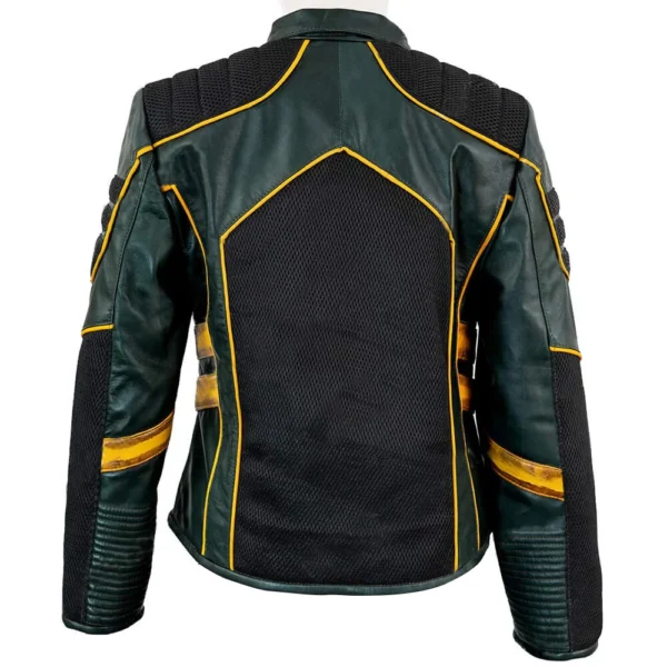 Katie Cassidy Black Arrow Season 8 Leather Jacket