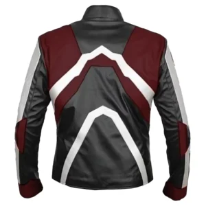 Avengers Endgame Quantum Realm white leather jacket