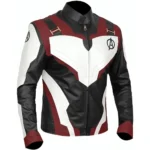 Endgame white Avengers leather jacket