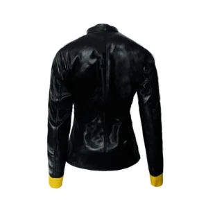 Batgirl Barbara Gordon Black Leather Jacket
