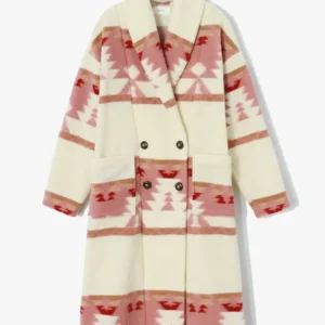 Yellowstone Season 5 Beth Dutton Printed Coat