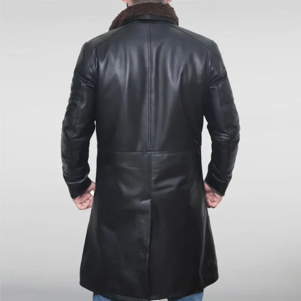 Ryan Gosling black Blade Runner leather Coat