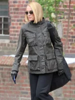 Charley Dexter Resurrection 2025 Uma Thurman cotton jacket