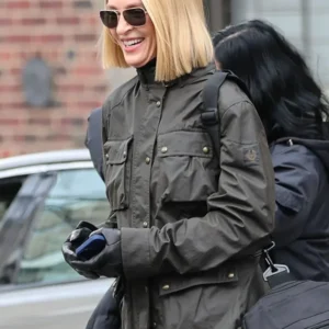 Dexter Resurrection 2025 Uma Thurman Charley cotton jacket