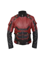 Matt Murdock Daredevil Red Leather Jacket