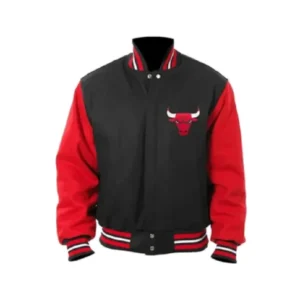 Chicago Bulls Wool Varsity Jacket