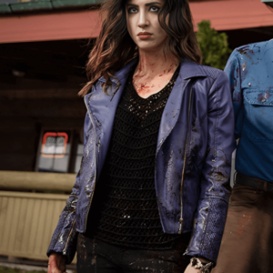 Ash vs Evil Dead Dana Delorenzo Purple Leather Jacket
