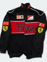Daniella Hemsley black Ferrari jacket