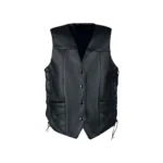 The Walking Dead Daryl Dixon black leather Vest
