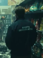 Taron Egerton black Smoke 2025 cotton jacket