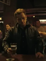 Dave Gudsen Smoke 2025 Taron Egerton black leather jacket