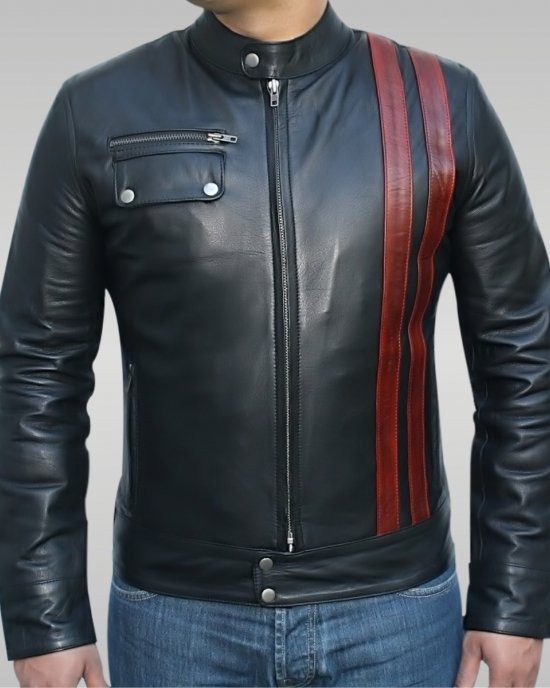 Death Race Frankenstein Deadly Racing Leather Jacket Frankenstein Death Race Black Leather Jacket