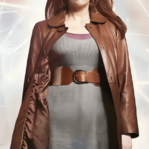 Doctor Who Donna Noble Brown Leather Vest