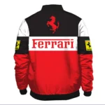 Ferrari Racing Bomber Letterman Jacket