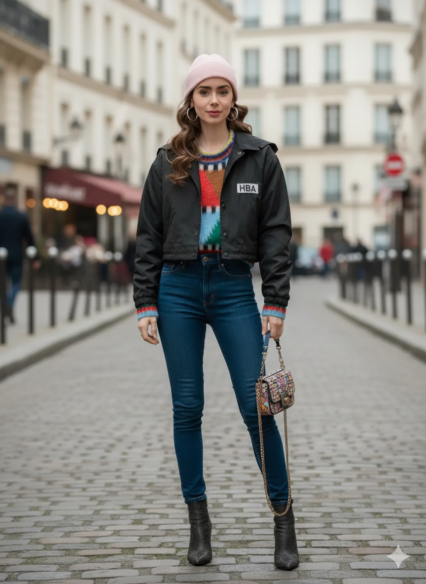 Gemini_Generated_Image_f3qasgf3qasgf3qa (1) Emily Cooper Emily In Paris Cropped Jacket - Image 1