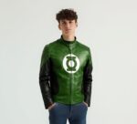 Hal Jordan Green Lantern green leather jacket